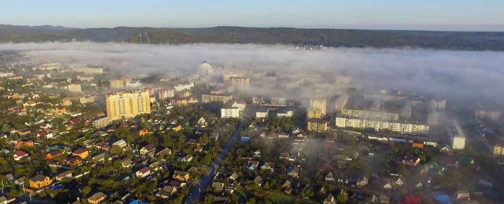 Горячий Ключ, Горячий Ключ - Фото с квадрокоптера