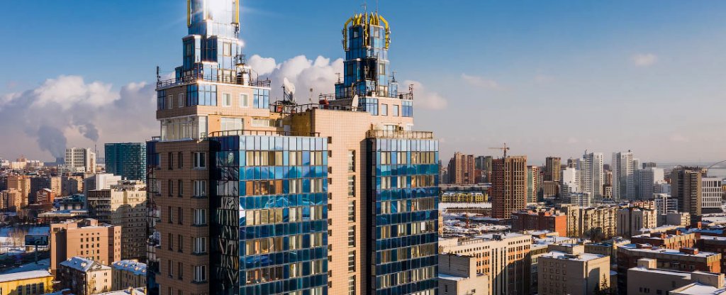 ЖК Бэтмен, Новосибирск - Фото с квадрокоптера