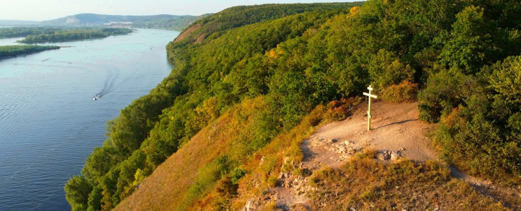 Лысая гора. Самара,  - Фото с квадрокоптера