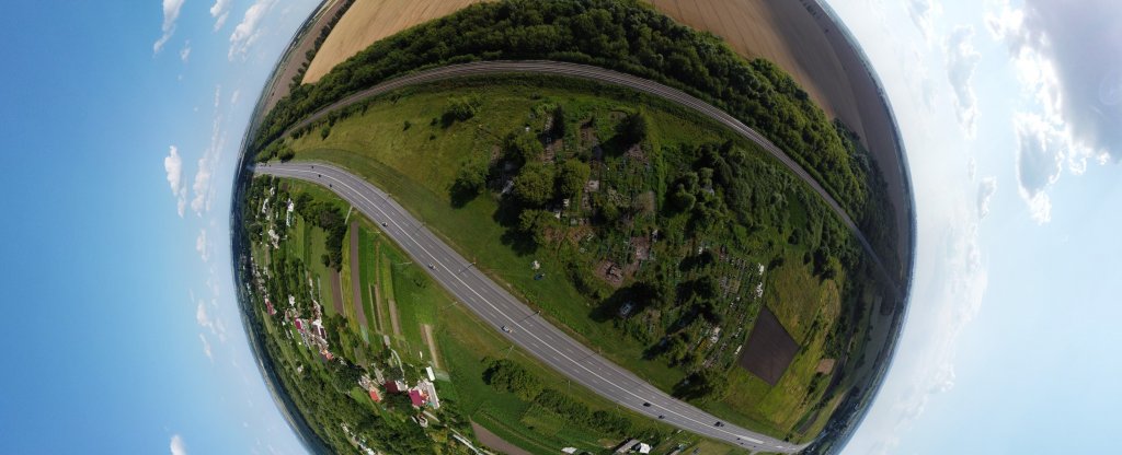 Курская земля,  - Фото с квадрокоптера