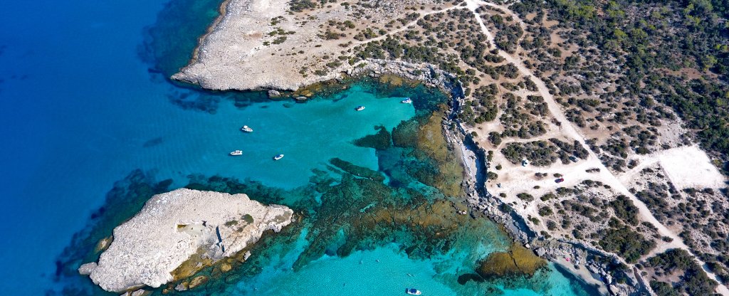 Голубая лагуна.,  - Фото с квадрокоптера