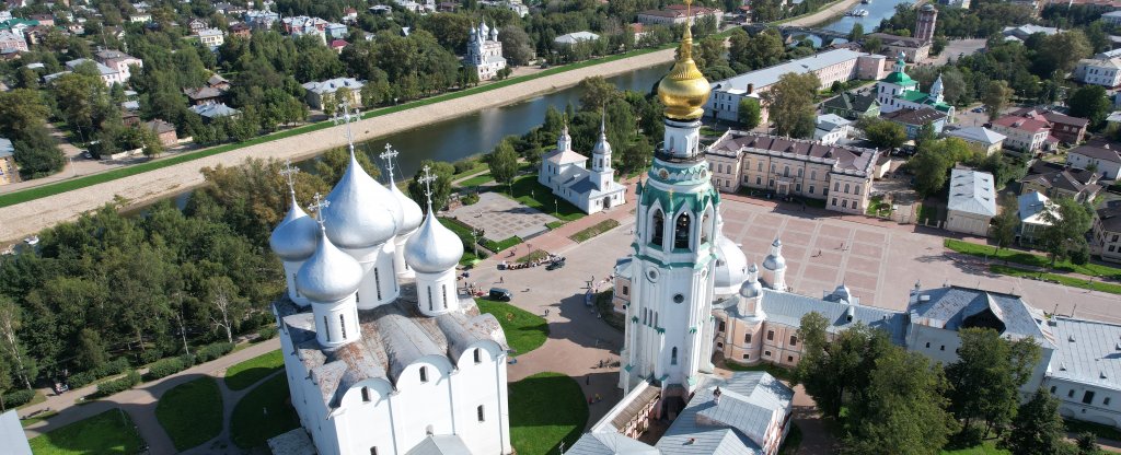 Центр Вологды, Вологда - Фото с квадрокоптера