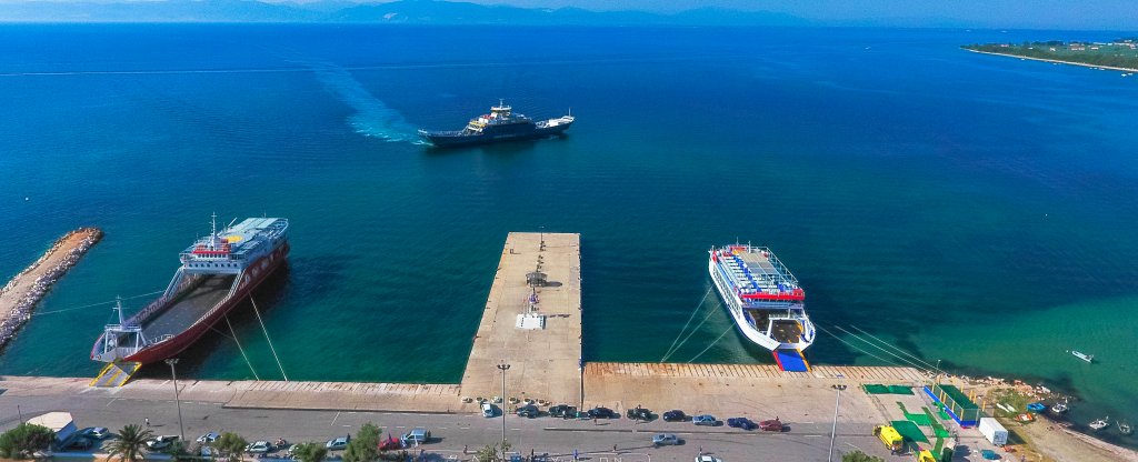 Тасос, Греция,  - Фото с квадрокоптера