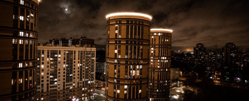 ЖК Приморский квартал на севере Спб, Санкт-Петербург - Фото с квадрокоптера