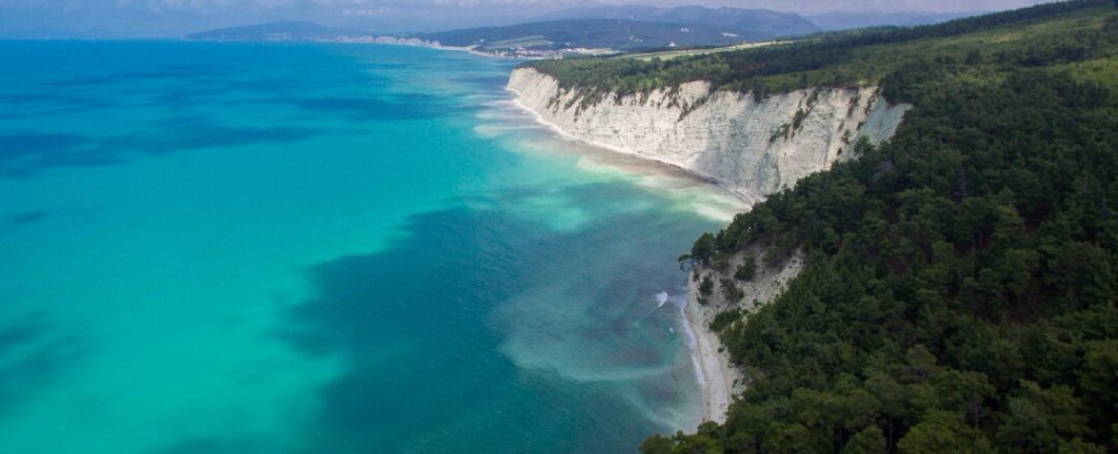 Голубая бездна, Дивноморское., Геленджик - Фото с квадрокоптера