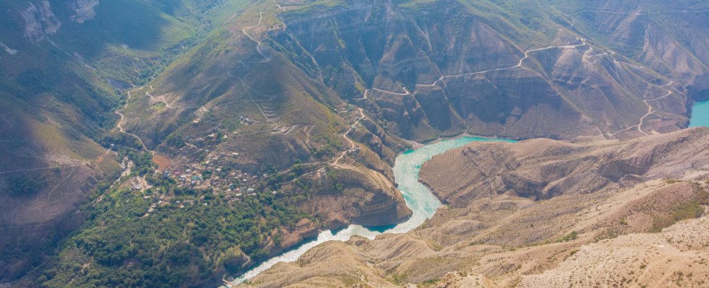 Дагестан Сулакский каньон,  - Фото с квадрокоптера