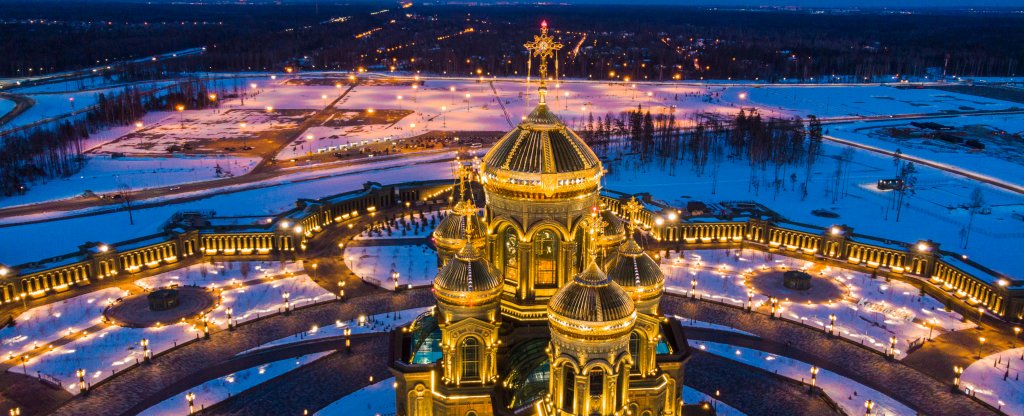 Главный Храм Вооруженных Сил РФ,  - Фото с квадрокоптера