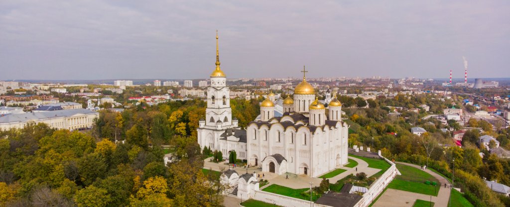 Владимир Свято-Успенский Кафедральный собор,  - Фото с квадрокоптера