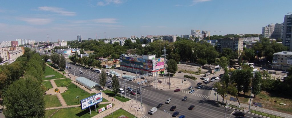 ТЦ Старт, Московское/Революционная, Самара - Фото с квадрокоптера