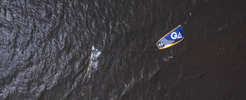 Базирование кайтеров в Сестрорецке, Сестрорецк - Фото с квадрокоптера