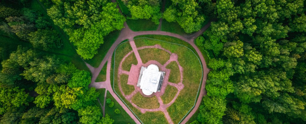 Павловский парк, Павловск - Фото с квадрокоптера