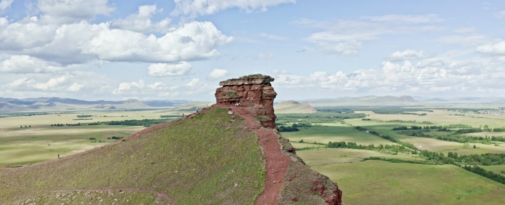 Сундуки. Хакасия,  - Фото с квадрокоптера