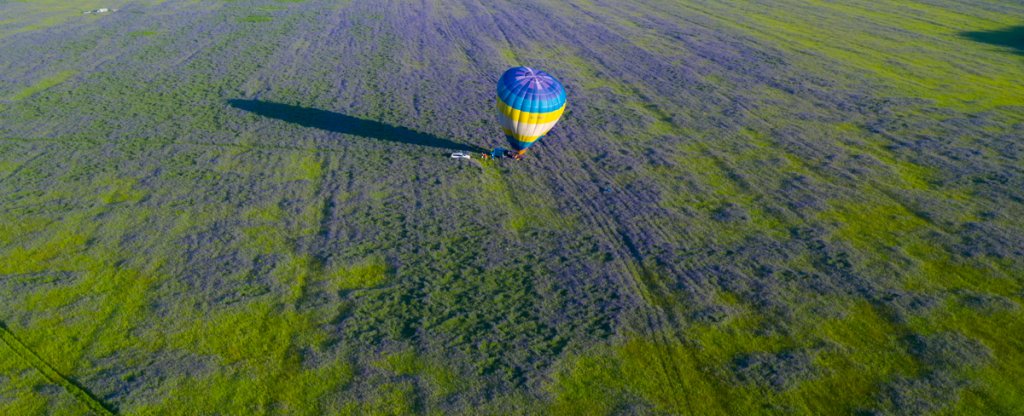 Приземление,  - Фото с квадрокоптера