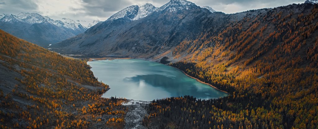 Каракольские озера,  - Фото с квадрокоптера