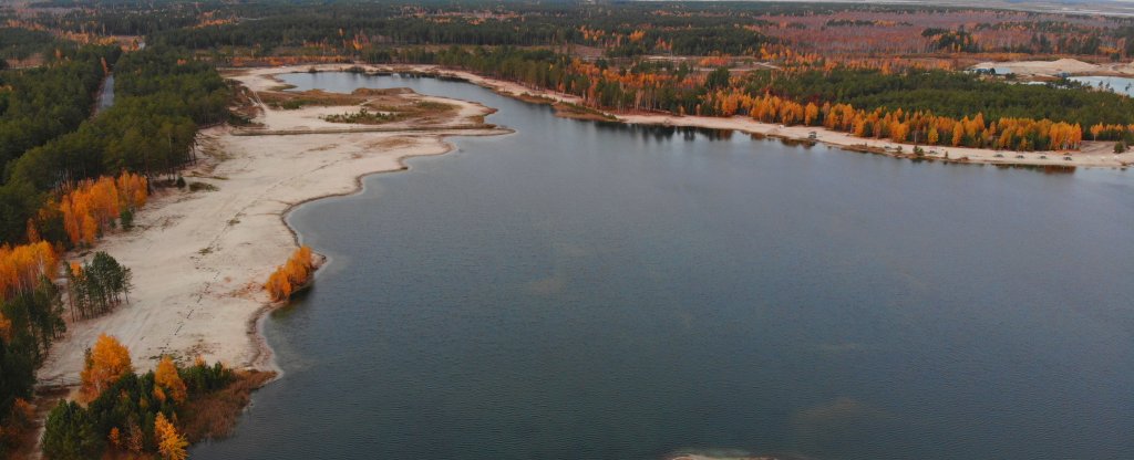 Осень,  - Фото с квадрокоптера