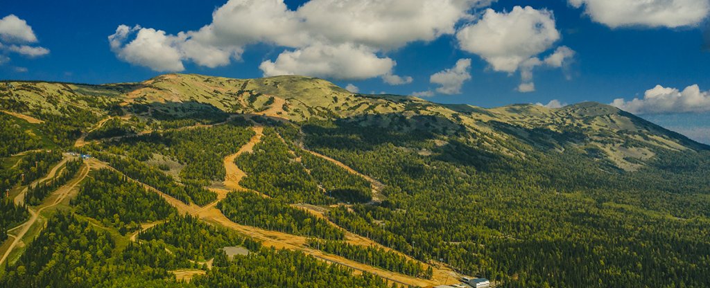 Сектор Б Шерегеш, Шерегеш - Фото с квадрокоптера