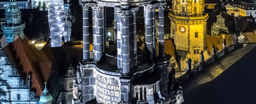 Дрезден,  - Фото с квадрокоптера