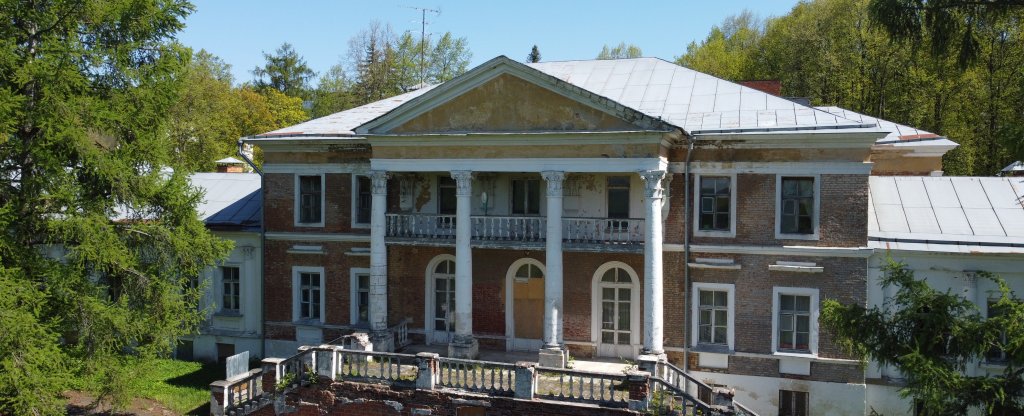 Усадьба Воробьёво,  - Фото с квадрокоптера