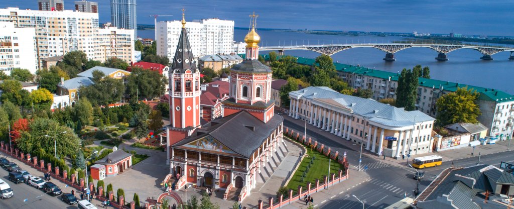 Троицкий Собор, Саратов - Фото с квадрокоптера