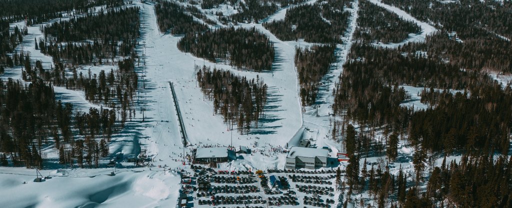 Сектор Б Шерегеш 2024, Шерегеш - Фото с квадрокоптера