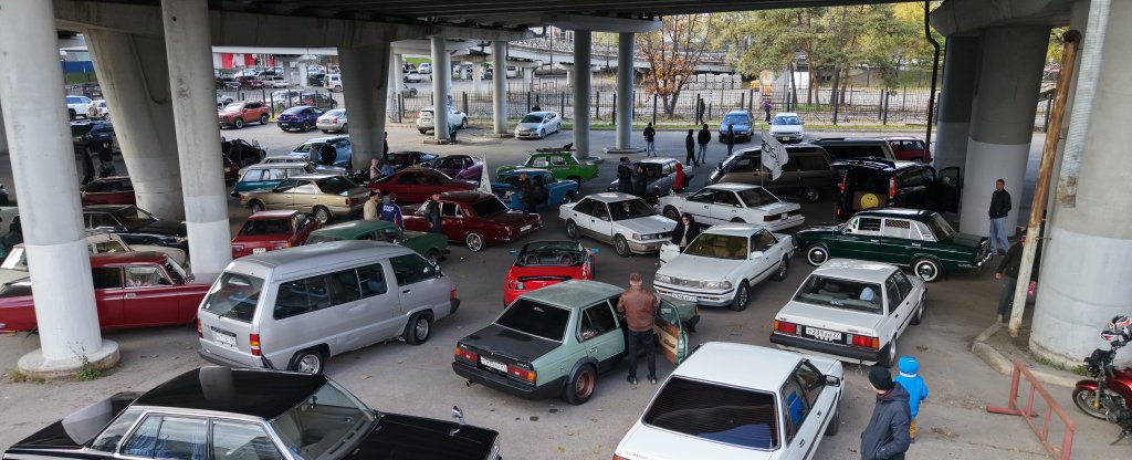 Автофестиваль,  - Фото с квадрокоптера