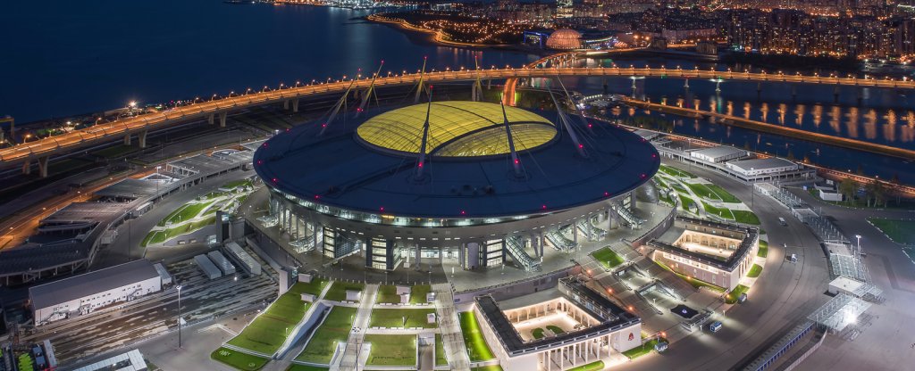 Зенит-Арена,  - Фото с квадрокоптера