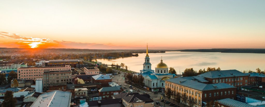 Воткинск, Воткинск - Фото с квадрокоптера