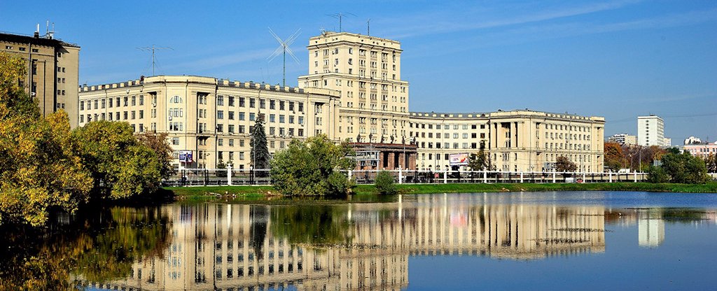 МГТУ им. Н.Э. Баумана (ГЗ + УЛК),  - Фото с квадрокоптера