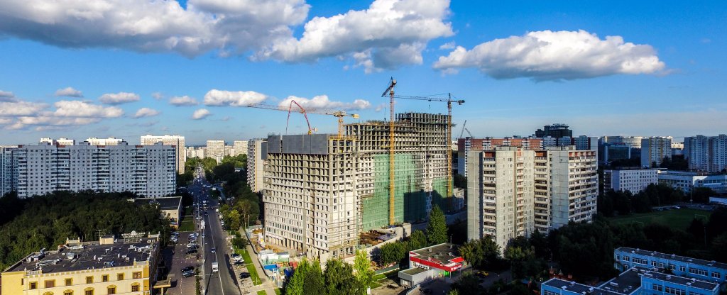 ул. Маршала Захарова. ГК ПИК., Москва - Фото с квадрокоптера