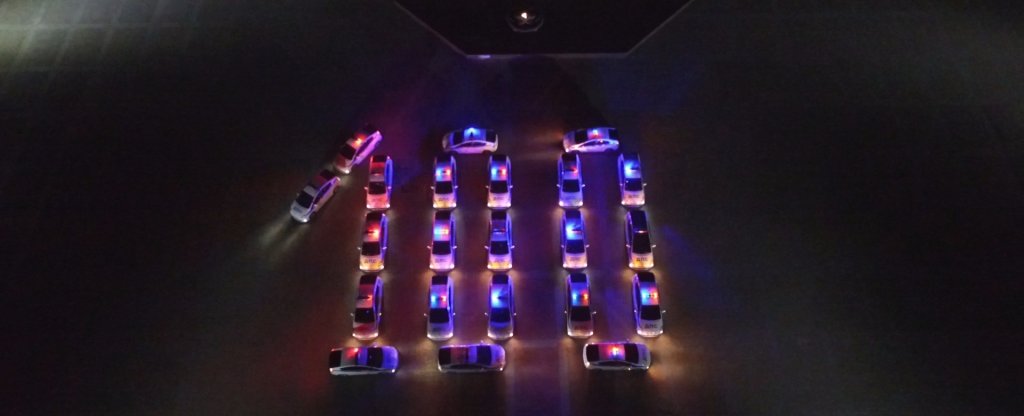 100 лет ДПС (ГАИ), Севастополь - Фото с квадрокоптера