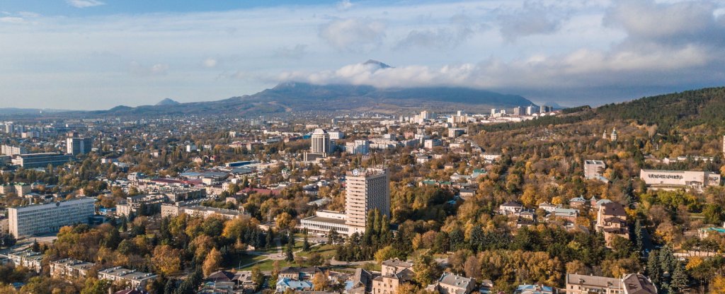 г. Пятигорск с высоты птичьего полета, Пятигорск - Фото с квадрокоптера