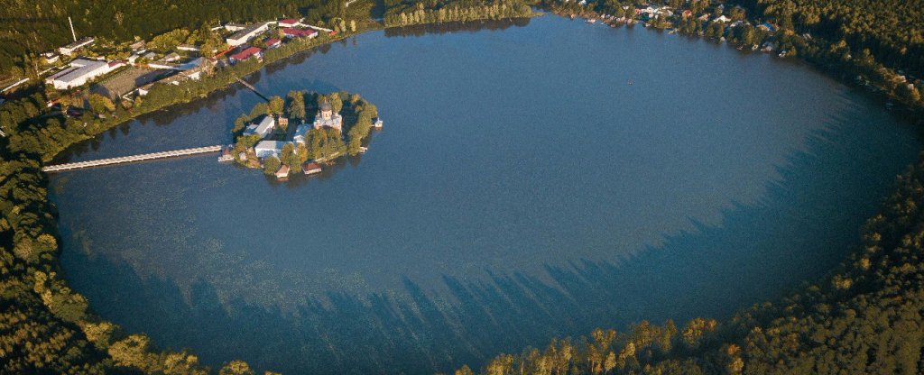 Свято-Введенский Островной монастырь,  - Фото с квадрокоптера