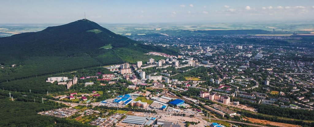г. Пятигорск со стороны г. Бештау, Пятигорск - Фото с квадрокоптера