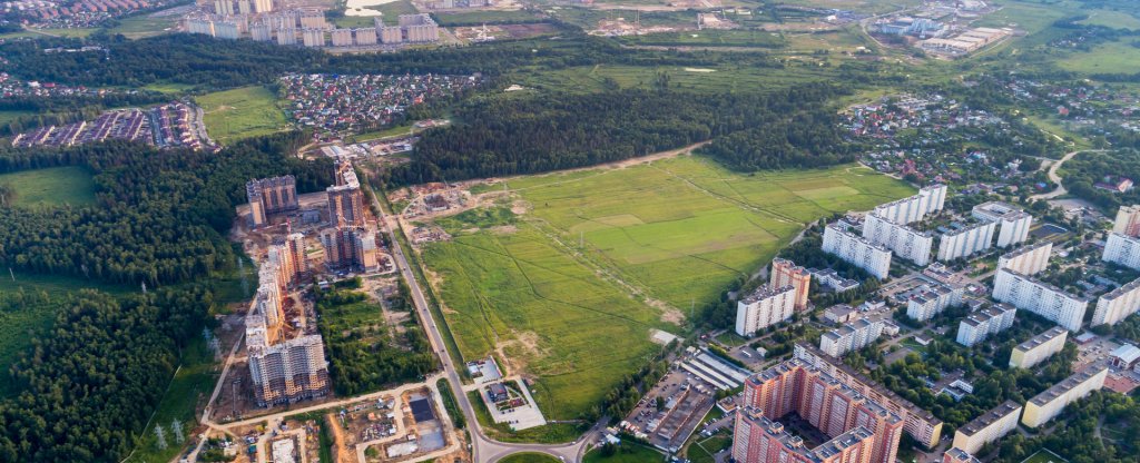 ПИК - Аэрофотосъемка ЖК для задачи проектирования, Люберцы - Фото с квадрокоптера