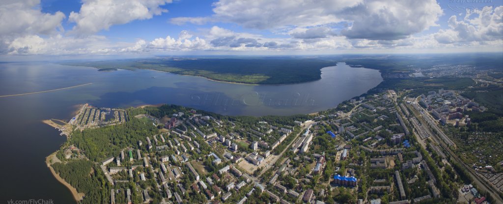 г.Чайковский, Чайковский - Фото с квадрокоптера