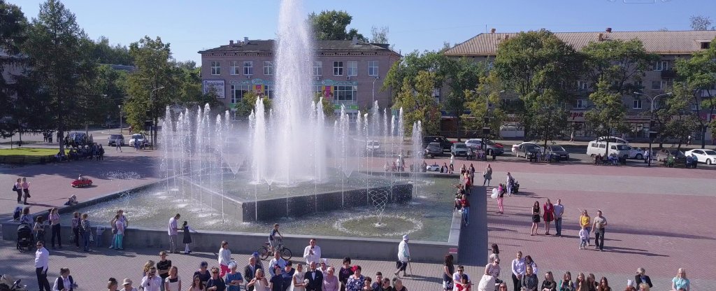 Съемка свадьбы, Чайковский - Фото с квадрокоптера