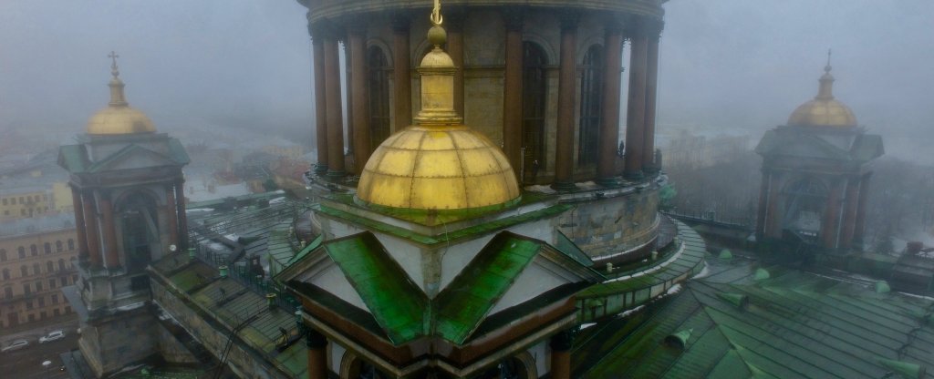 Исаакий,  - Фото с квадрокоптера