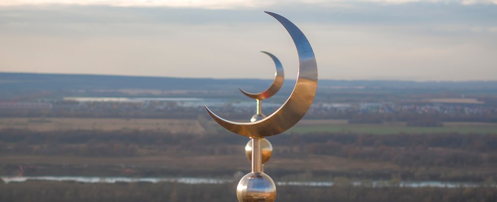 Полумесяц,  - Фото с квадрокоптера