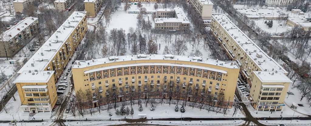 Геометрия Города N,  - Фото с квадрокоптера