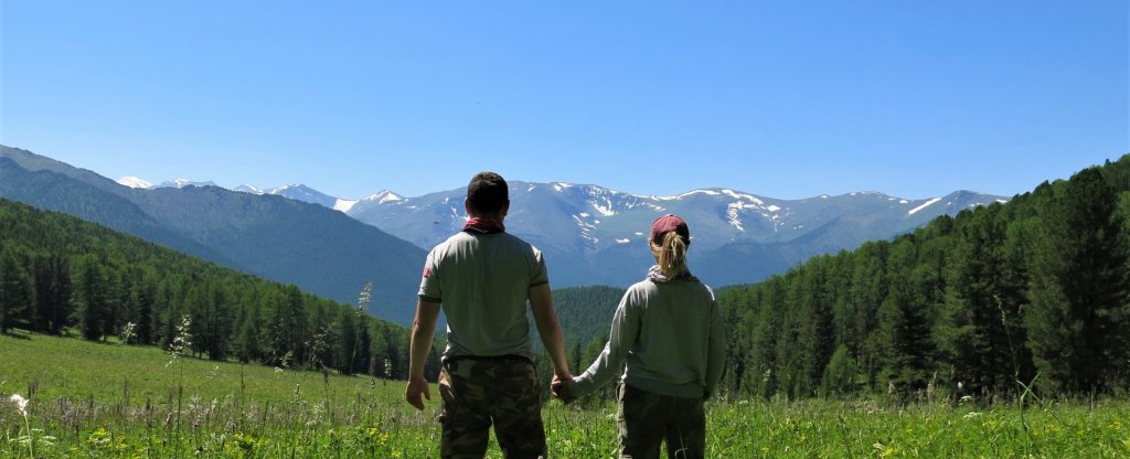 Путешествие по Алтаю,  - Фото с квадрокоптера