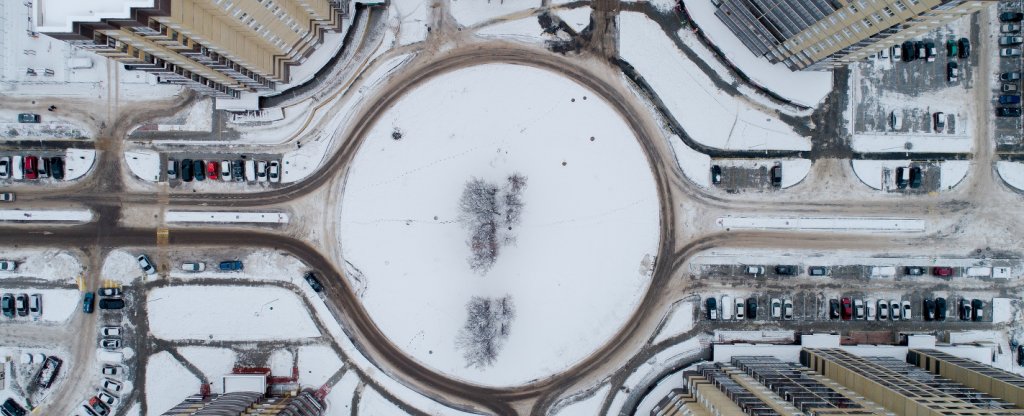 Съемка жилого комплекса,  - Фото с квадрокоптера