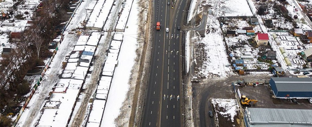 Новая развязка,  - Фото с квадрокоптера