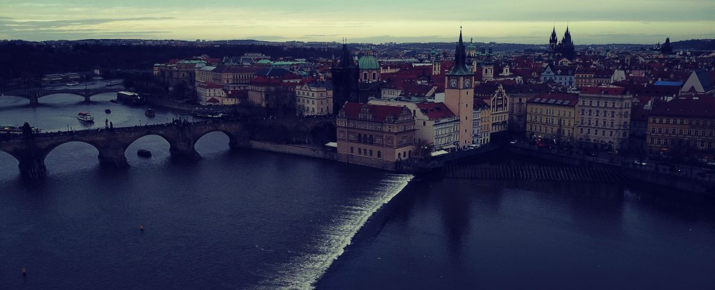 Praha,  - Фото с квадрокоптера
