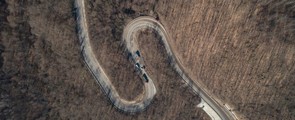 дорога, Новороссийск - Фото с квадрокоптера