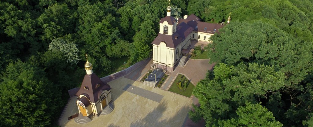 Монастырь,  - Фото с квадрокоптера