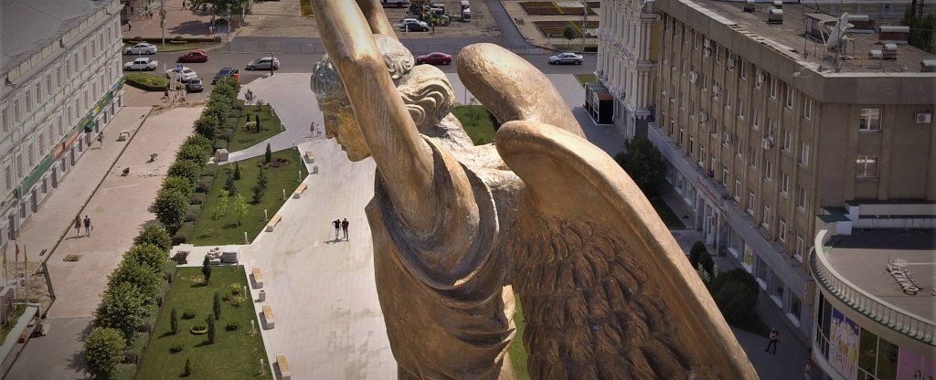 Ангел,  - Фото с квадрокоптера