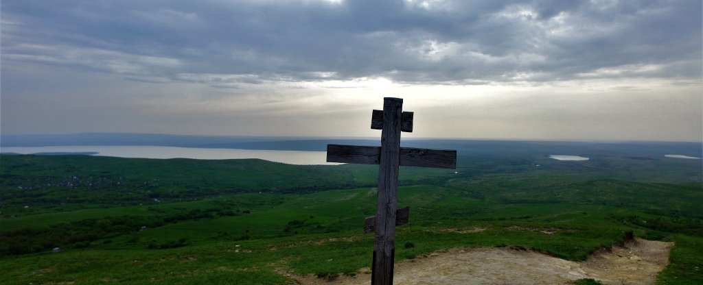 Крест,  - Фото с квадрокоптера