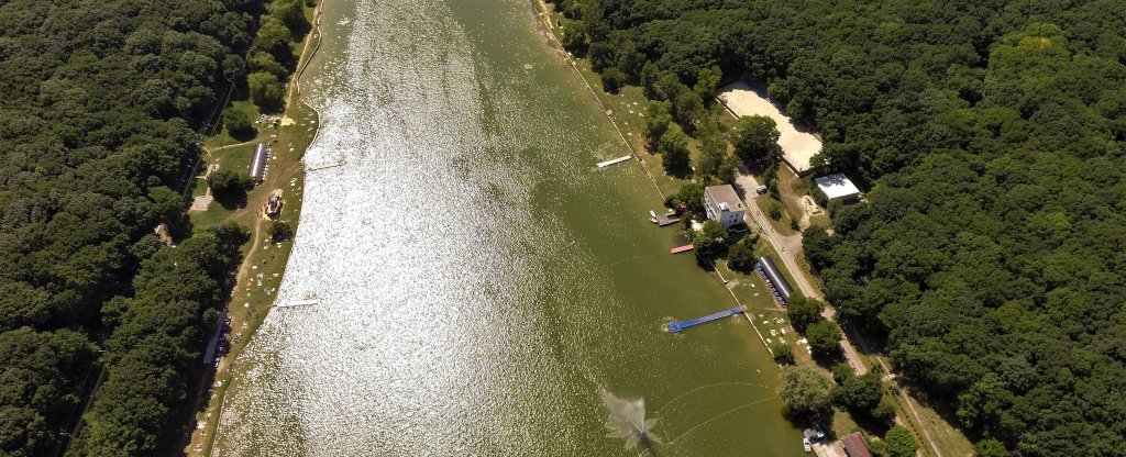 Пруд 1,  - Фото с квадрокоптера