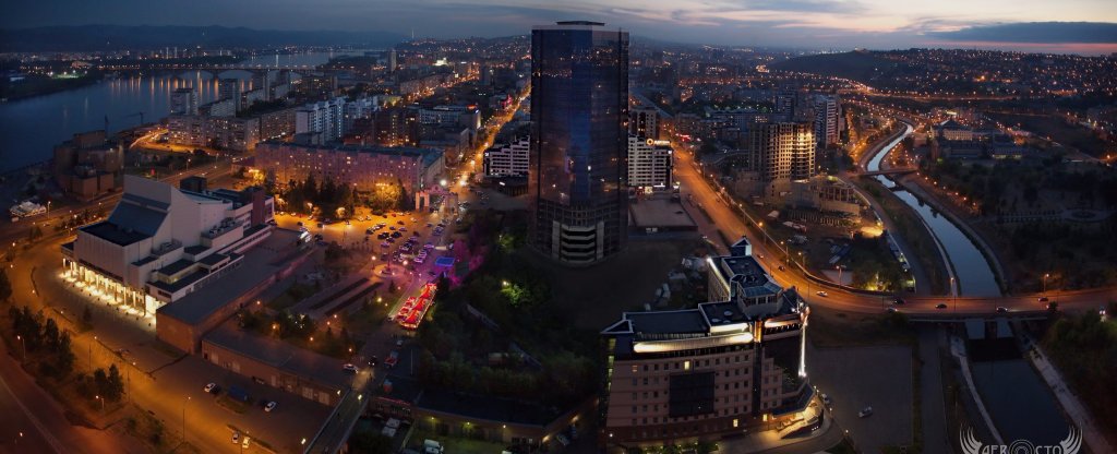 Город, Красноярск - Фото с квадрокоптера