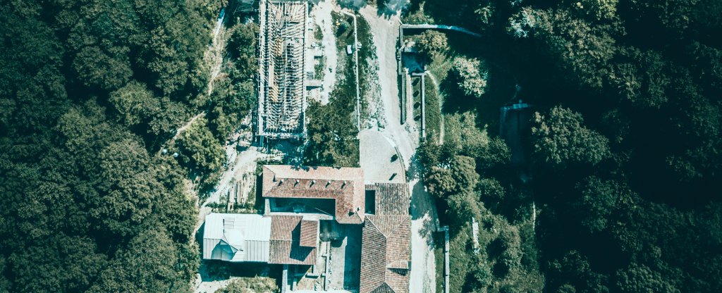 Чистый Четверг, Старый Крым - Фото с квадрокоптера